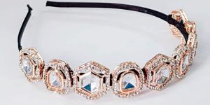 Rose Gold Beaded Hairband