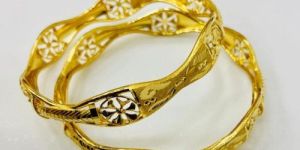 Fancy Gold Bangles