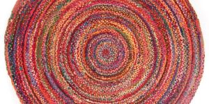 Machine Made Jute Cotton Rugs