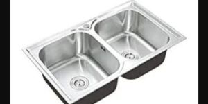 Square Double Bowl Kitchen Sink