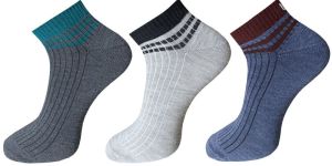 Multicolor Cotton Mens Sports Socks
