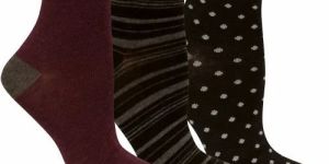 Printed Cotton Full Length Socks