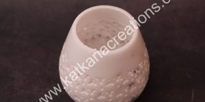 Marble Tea Light Holder Jaali