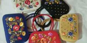Multicolor Embroidered Handbag