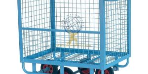 Mild Steel Industrial Box Trolley