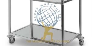 Stainless Steel Industrial Tray Trolley