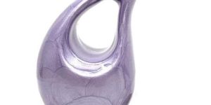 Purple Tear Drop Cremation Urn