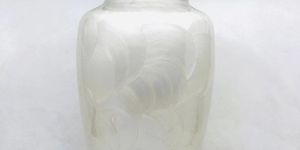 White Round Cremation Urn