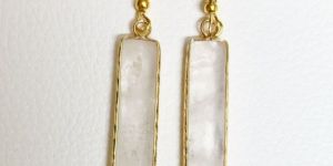 Moonstone Earring Set