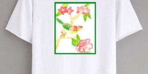 Ladies Half Sleeve Printed T Shirt