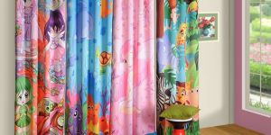 Digital Print Kids Room Curtains