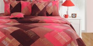 Printed Cotton Double Bed Sheet Set