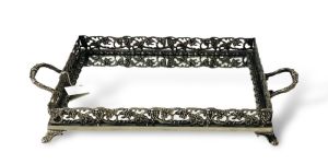 Rectangular Serving Mirror Tray