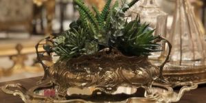 Turtle Design Mirror Tray