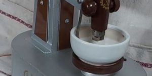 8 Inch Automatic Mortar & Pestle Machine