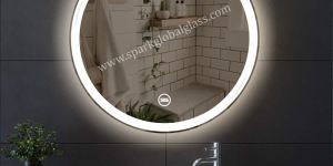 Spark Global Glass LED Sensor Mirror SG-201 - White, Warm White, Mix Light - Ideal for Bathroom