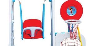 Plastic Swing Basketball Set