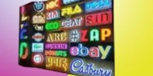 Customized LED Glow Sign Board