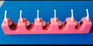 Plastic 5 Slot Broom Holder