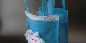 BLUE JUTE BAG