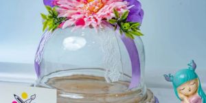 Glass Dome Jar