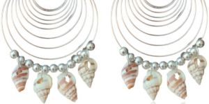 Silver Shell Earrings