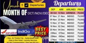 Budget Umrah Package from Hyderabad