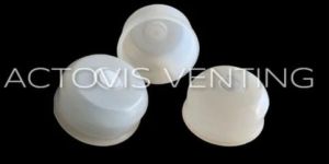 DIN 10 White Vented Caps