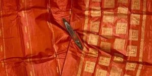 Desi Tussar Silk Sarees with Tribal Motifs and Pallu