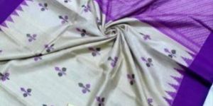 Heavy Pallu Tussar Silk Sarees with Bel Patti Motifs
