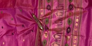 Pure Tussar Silk Zari Color Dola Bedi Saree
