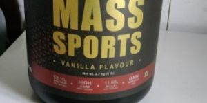 Mass Sports High Protein Vanilla Lean Mass Gainer