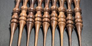 Wooden Brown Crochet Hook