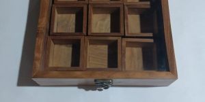 Wooden Spice Box