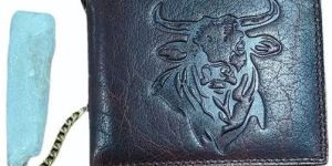 Men Black Leather Wallet