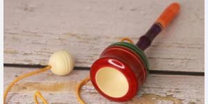 Wooden Swinging Ball Toy