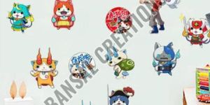 Multicolor PVC Sticker