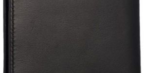 Mens Black Leather Wallet