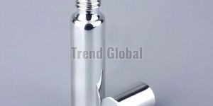 Silver UV Roll on Glass Bottle