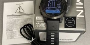 Unisex Garmin Fenix 7x Sapphire Solar GPS Watch