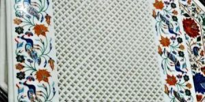 Prachinkari Marble Jali Square Table Top