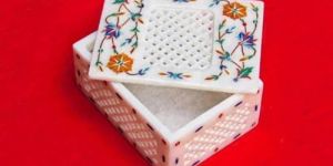 Rectangle Marble Jewelry Box