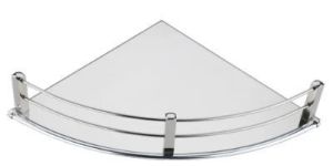 Stainless Steel 2 Railing Corner Shelf