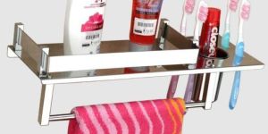Stainless Steel 3 in 1 Bathroom Shelf
