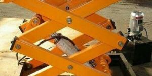 Electric Hydraulic Scissor Lift Table Trolley