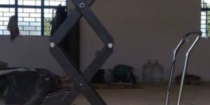 Manual Scissor Lift Tables Trolley