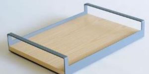 Iron & Wood Serving Trays