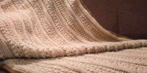 Crochet Sofa Throw