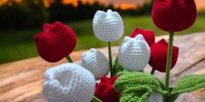Hand Crochet Flowers
