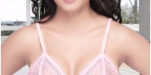 Ladies Padded Half Cup Bra